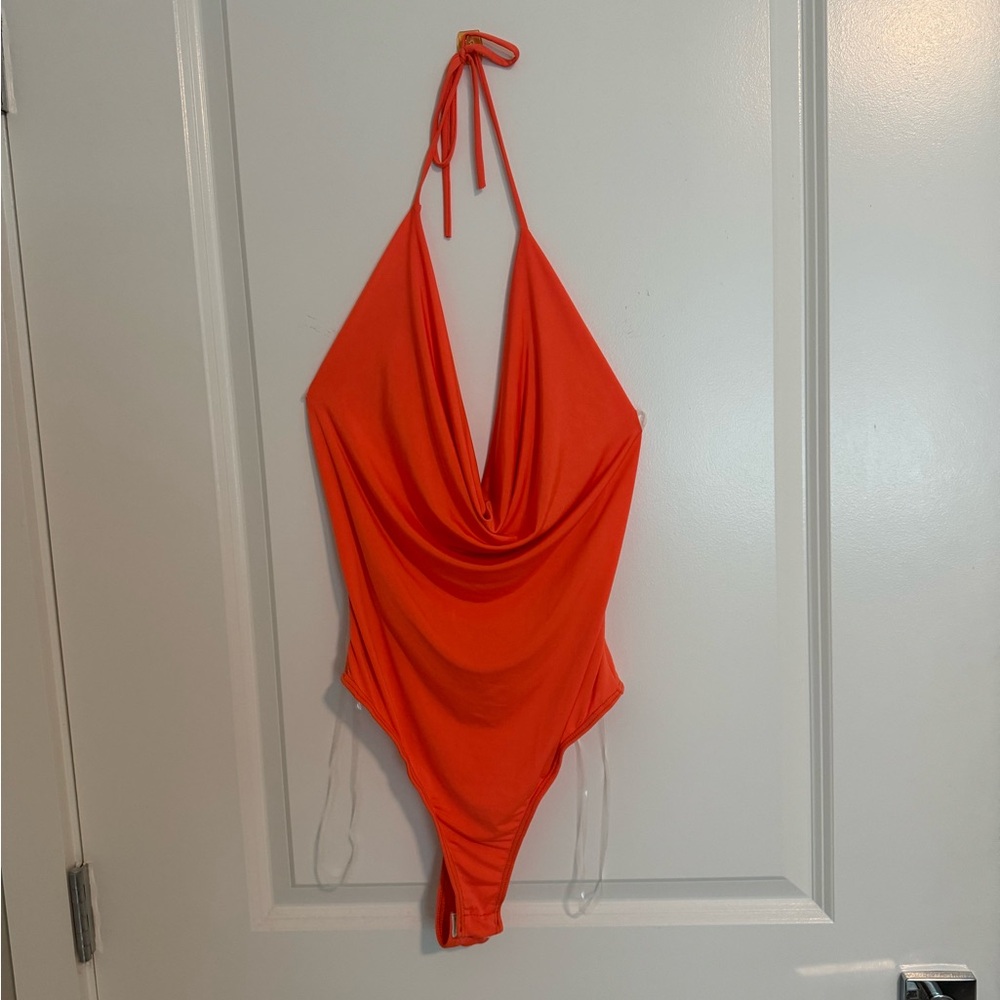 ORANGE BODYSUIT BRAND NEW